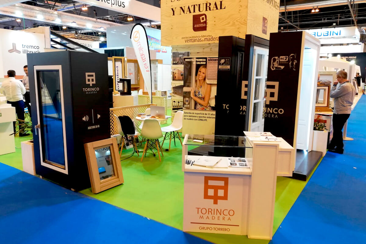 Torinco triunfa en Veteco 2018 con la ventana acústica certificada de 50dB
