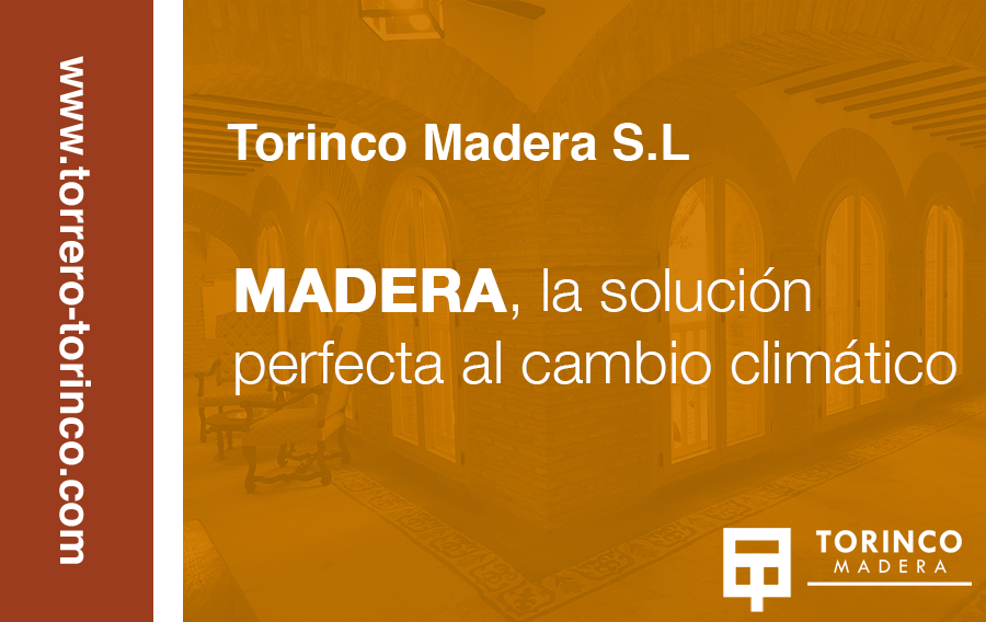 Madera, la solución perfecta al cambio climático