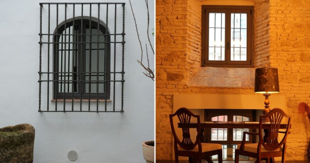 acabados en ventana de madera